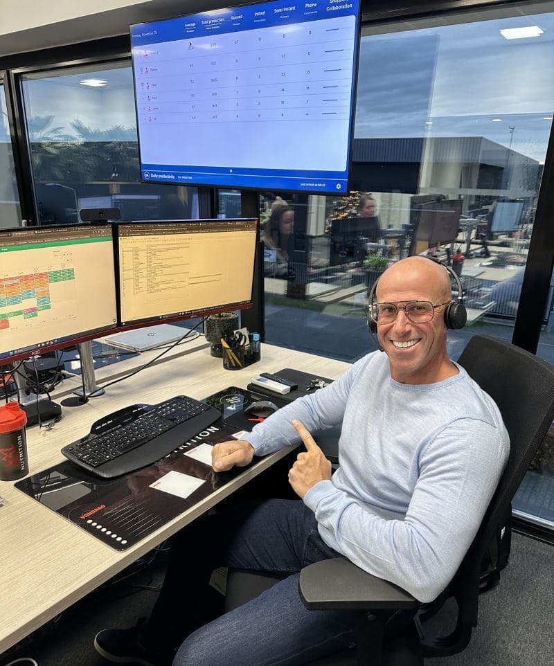 In any case, it is nice to sit among these colleagues and to speak to and help🙂 our customers image