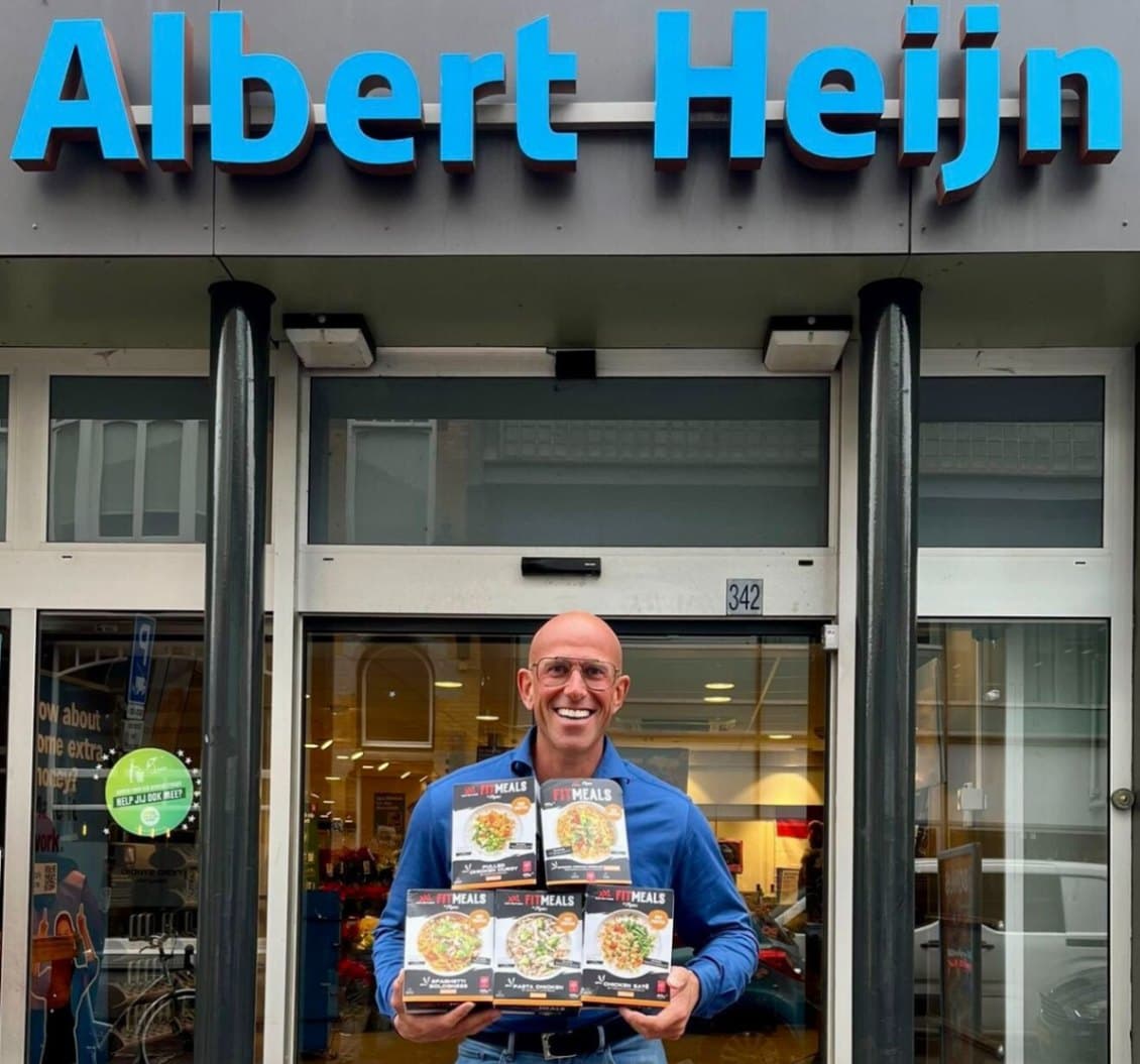 Albert Heijn has given their frozen food shelf a major upgrade and included our Fit Meals. image