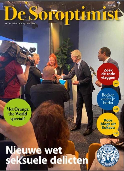 Our first digital magazine "the Soroptimist" is a fact. image