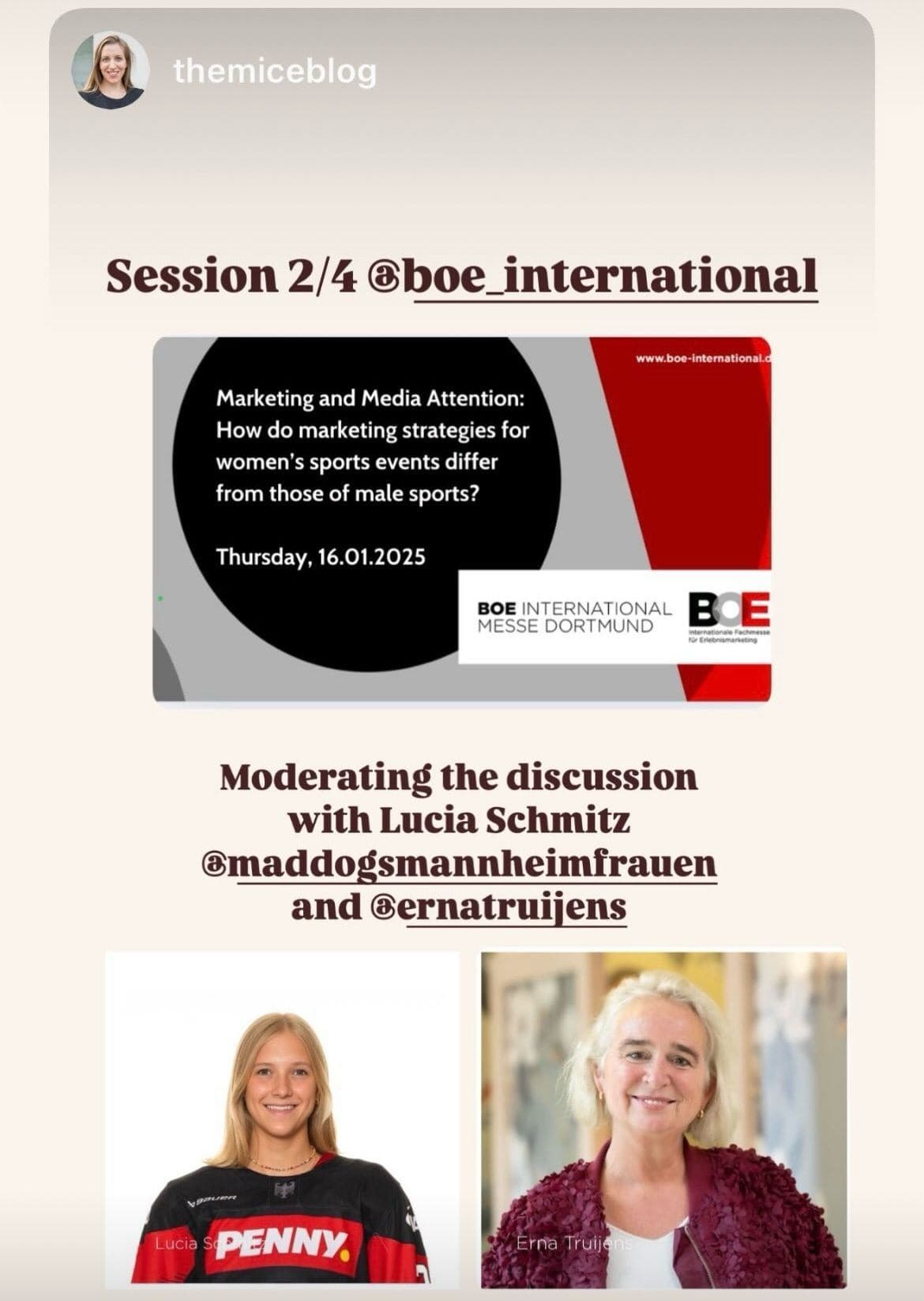 I had the honour to join the panel at BOE INTERNATIONAL in Dortmund. image