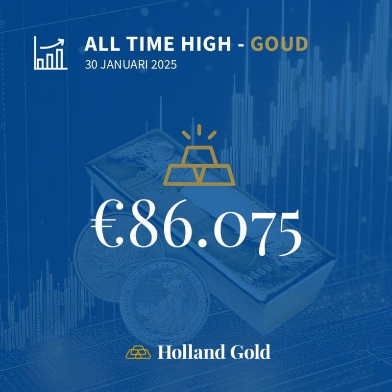 The gold price has just passed €86,000 per kilo. image