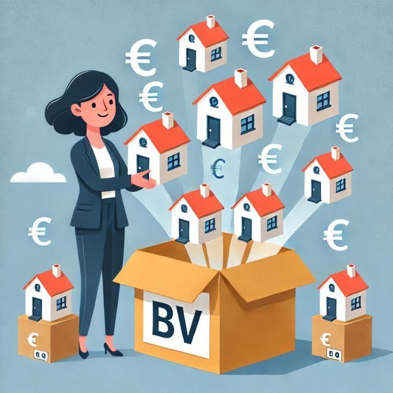 From 1 to 3 buildings with a smart BV-PLAN.nl! Have you taxed a mortgage-free home heavily in #box3? image