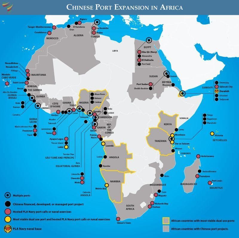 Mapping China’s Strategic Port Development in Africa image